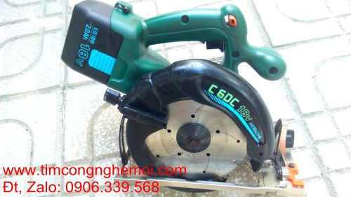 Cưa gỗ pin Hitachi C 6DC 18v